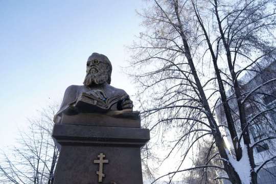 Бюст святителю Луке Крымскому установлен в Кузбассе Бюст святителю Луке Крымскому установлен в Кузбассе