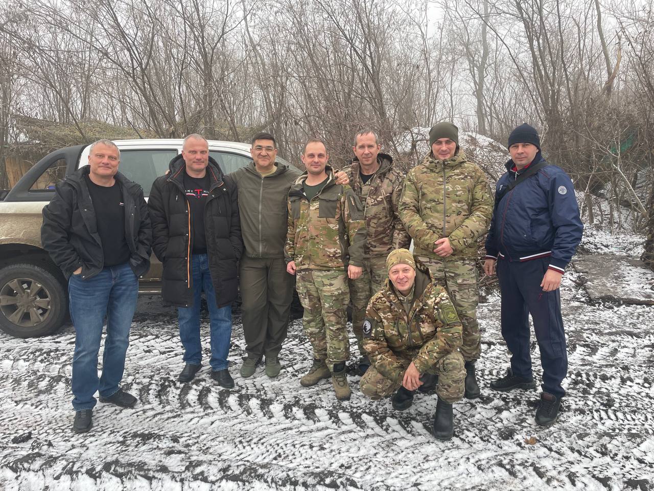 Поздравление депутата Парламента Кузбасса Доврана Аннаева с Днем защитника Отечества