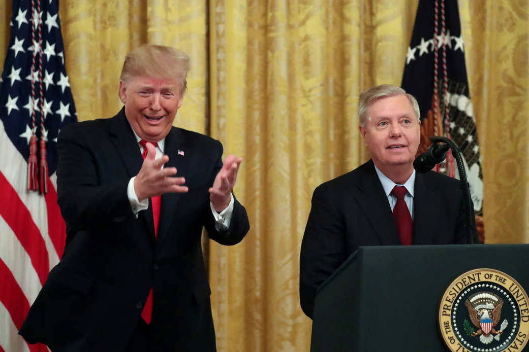 Трамп рассказал о последнем разговоре с Линдси Грэмом*