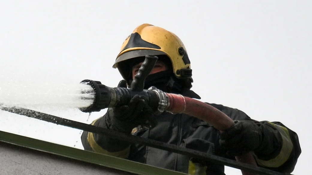 Природный пожар в Анапе приблизился к жилым кварталам города