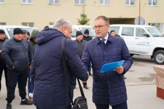 Медицинские организации Кузбасса получили 59 новых автомобилей