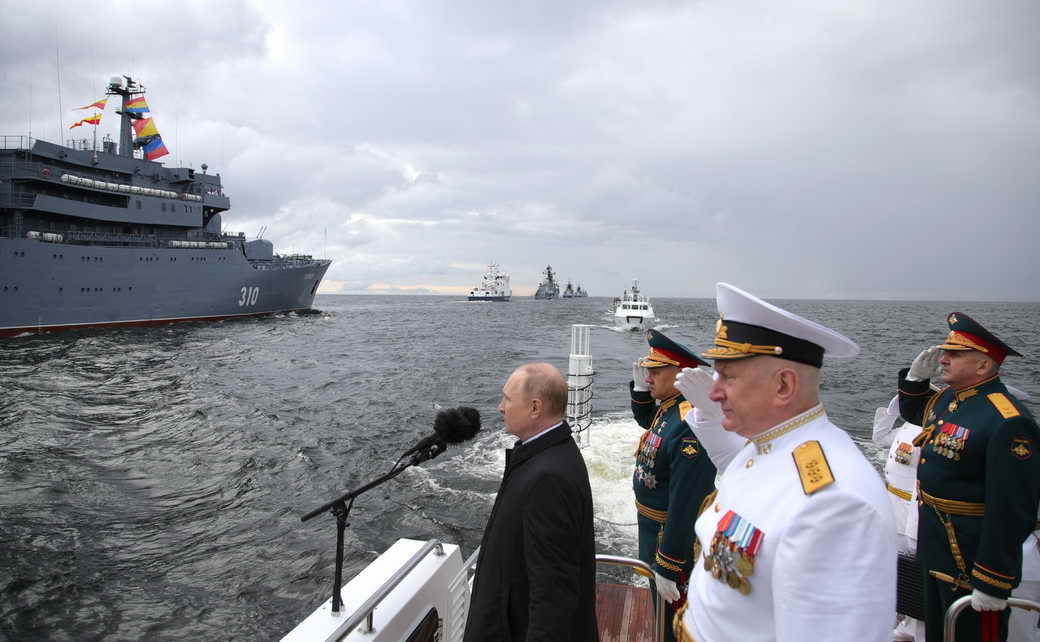 Владимир Путин: Главный военно-морской парад