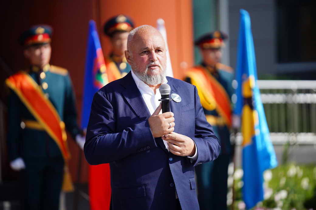 Сергей Цивилев поздравил жителей Юрги с присвоением звания «Город трудовой доблести и воинской славы»