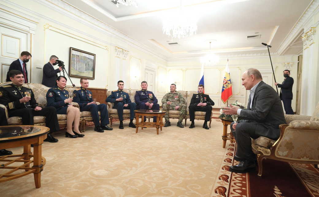 Встреча Владимира Путина с военнослужащими – участниками СВО