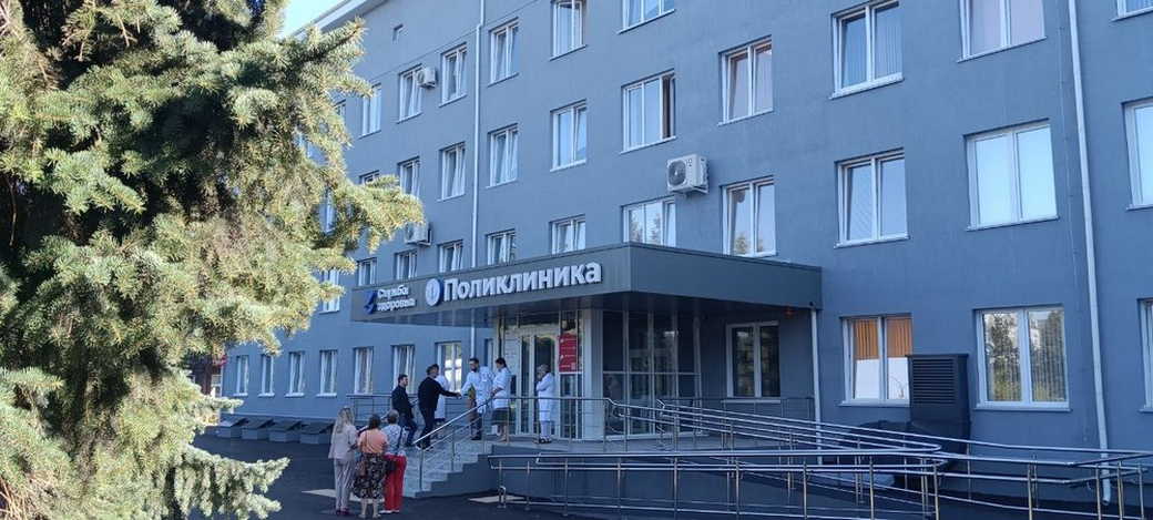 В Новокузнецке после капитального ремонта открылась поликлиника №2 городской клинической больницы №1
