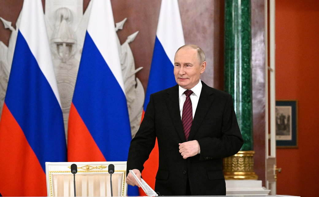 Путин поблагодарил журналистов, освещавших насыщенную программу юбилея Победы