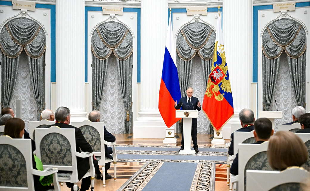 Владимир Путин: Церемония вручения государственных наград
