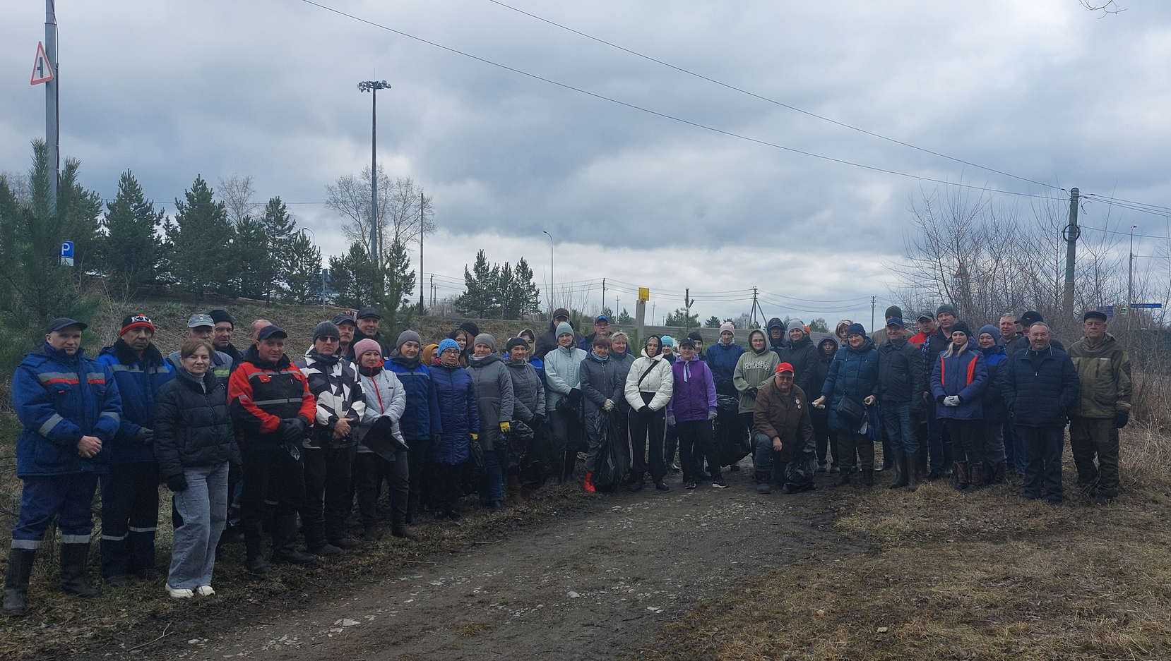 Коллектив Прокопьевского Водоканала принял участие во Всероссийском субботнике