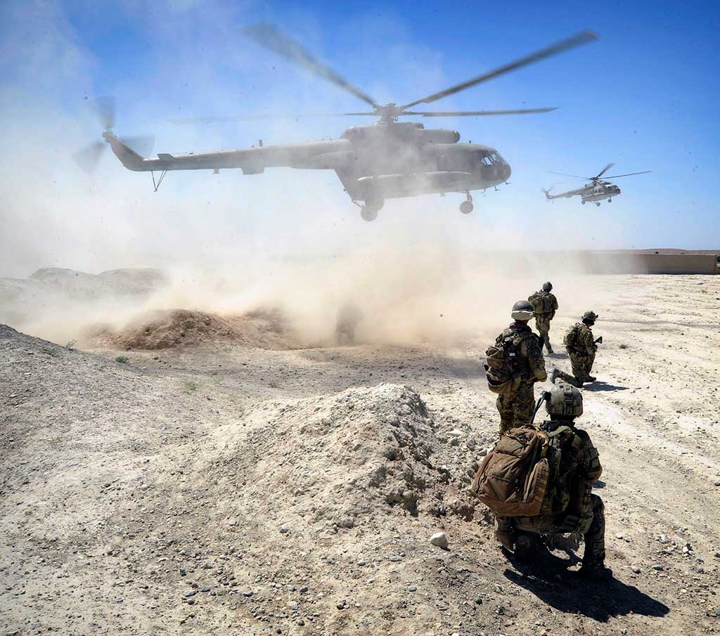 США вывели из-под санкций контракты «Рособоронэкспорта» по вертолетам Ми-17 в Афганистане