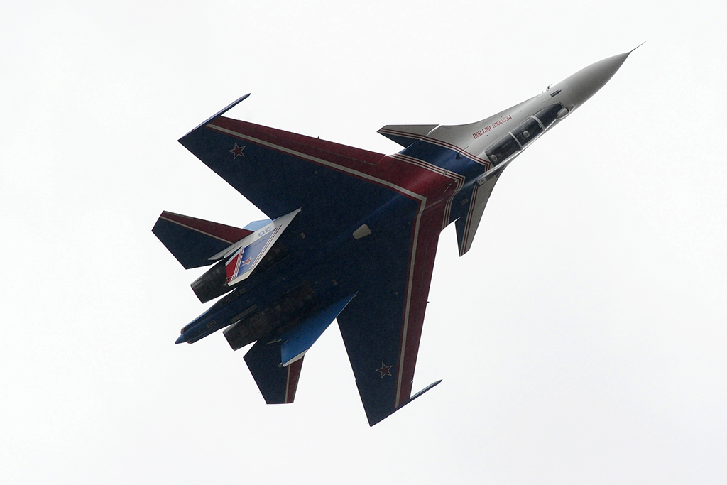 В Минобороны прокомментировали сближение Су-30 и F-15 НАТО над Балтикой