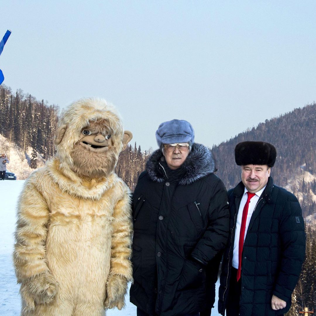 Аман Тулеев раскрыл заговор чиновников о снежном человеке в Кузбассе