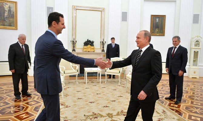 Асад на переговорах с Путиным поблагодарил Москву за помощь