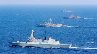 Боевые корабли НАТО вошли в Черное море