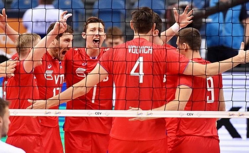 Российские волейболисты стали чемпионами Европы