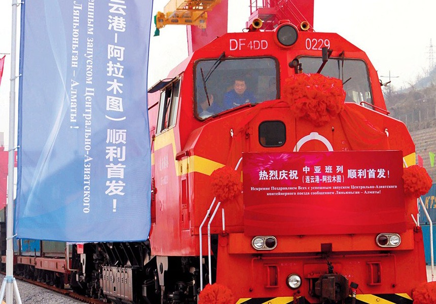 Китайская провинция Цзянси запустила свой первый грузовой поезд в Россию