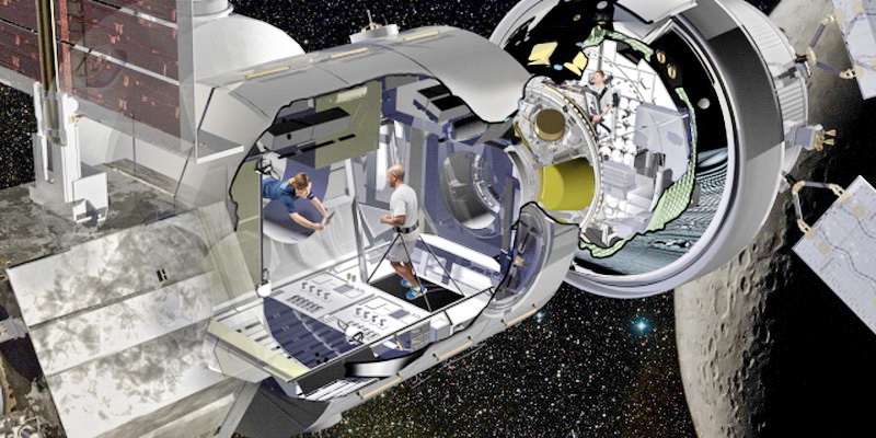 Глава Роскосмоса сообщил о работе над созданием окололунной станции